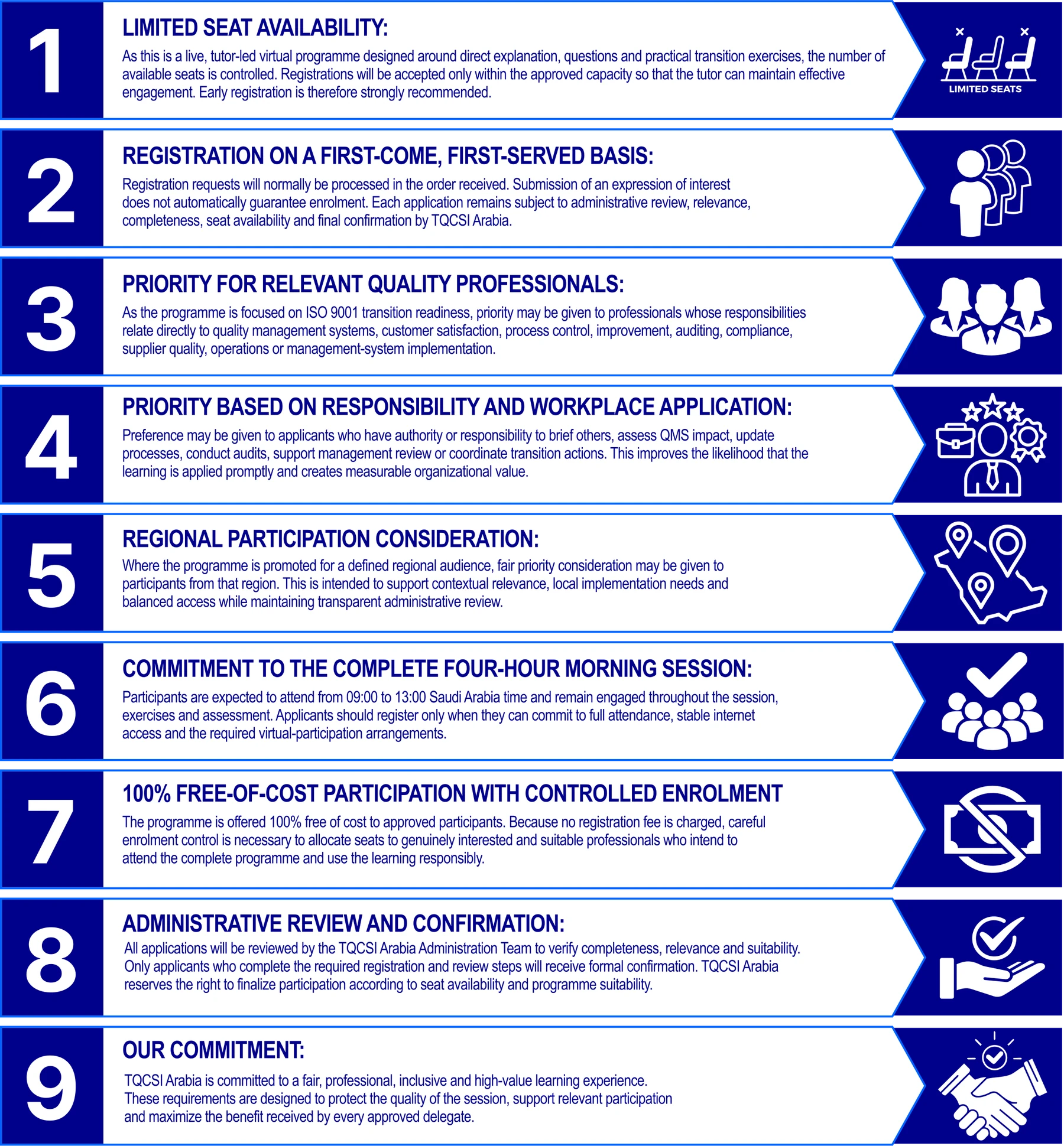 ISO 9001:2026 Registration Requirements